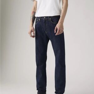 Levi's Men's 501 Dark Indigo Straight Jeans - 34W 34L